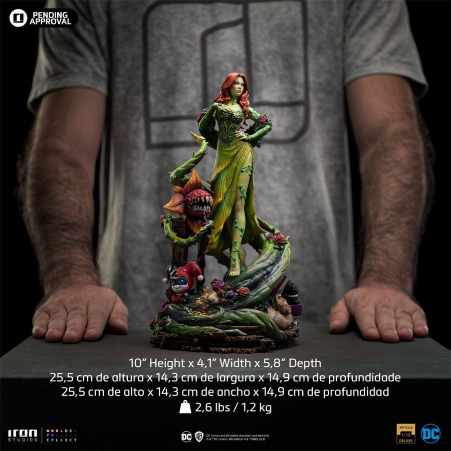 Pop Weasel - Image 9 of Batman - Poison Ivy (Gotham City Sirens) Deluxe 1:10 Scale Statue - Iron Studios - Statue - Image - Pop Weasel