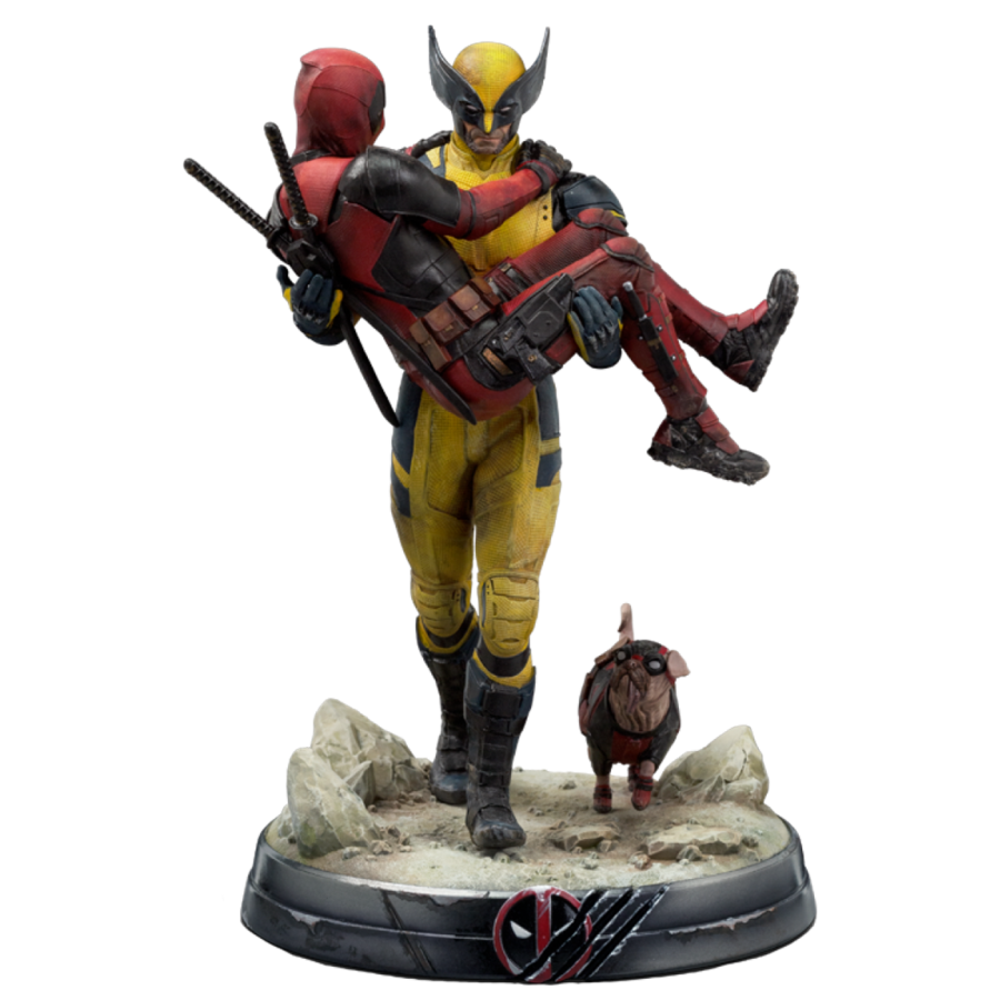 Marvel - Deadpool & Wolverine Deluxe 1:10 Scale Statue - Iron Studios - Statue - Image - Pop Weasel