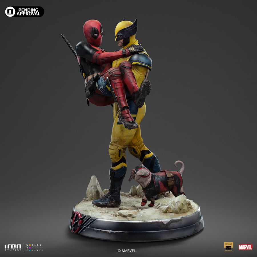 Image Pop Weasel - Image 3 of Marvel - Deadpool & Wolverine Deluxe 1:10 Scale Statue - Iron Studios - Statue - Image - Pop Weasel