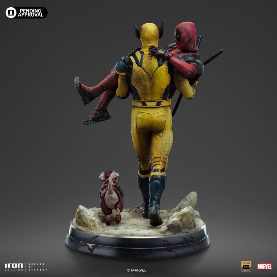 Image Pop Weasel - Image 4 of Marvel - Deadpool & Wolverine Deluxe 1:10 Scale Statue - Iron Studios - Statue - Image - Pop Weasel