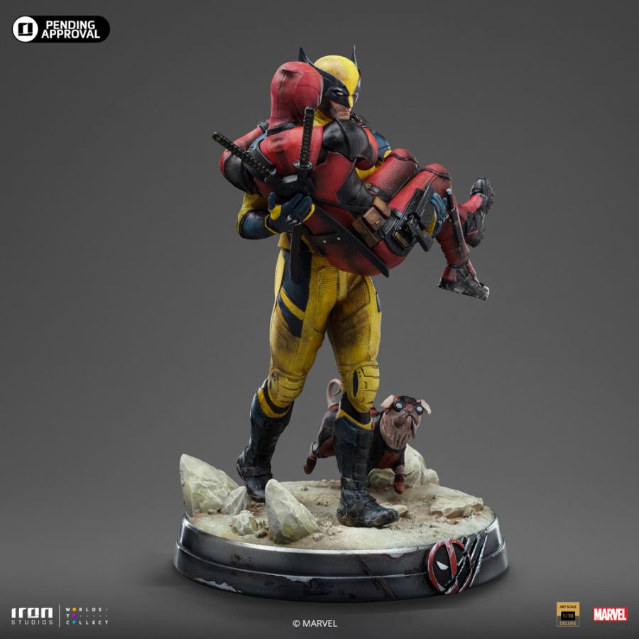 Image Pop Weasel - Image 5 of Marvel - Deadpool & Wolverine Deluxe 1:10 Scale Statue - Iron Studios - Statue - Image - Pop Weasel