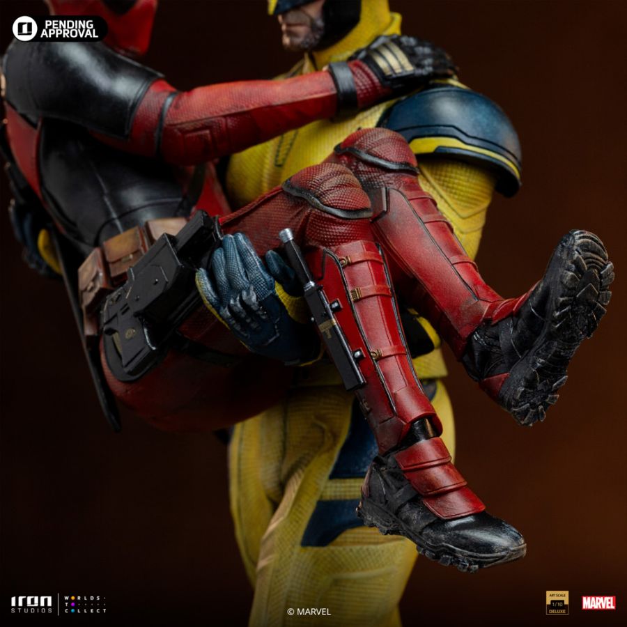 Image Pop Weasel - Image 7 of Marvel - Deadpool & Wolverine Deluxe 1:10 Scale Statue - Iron Studios - Statue - Image - Pop Weasel