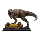 Pop Weasel Image of Jurassic Park - T-Rex Attack Icons Statue - Iron Studios