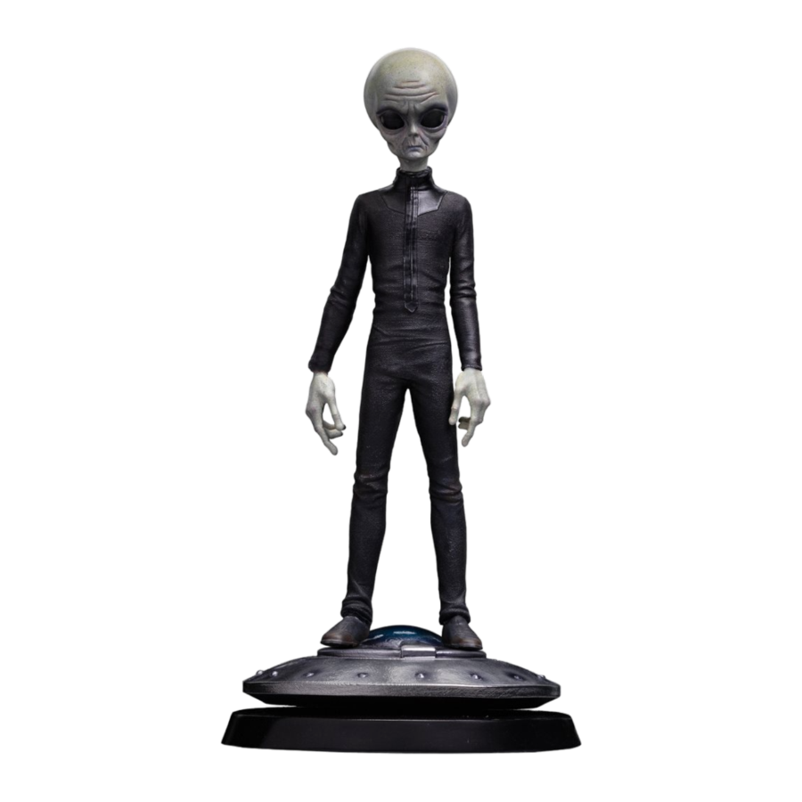 Pop Weasel Image of I Want To Believe - Grey Alien 1:10 Scale Statue - Iron Studios - Statue - Image - Pop Weasel