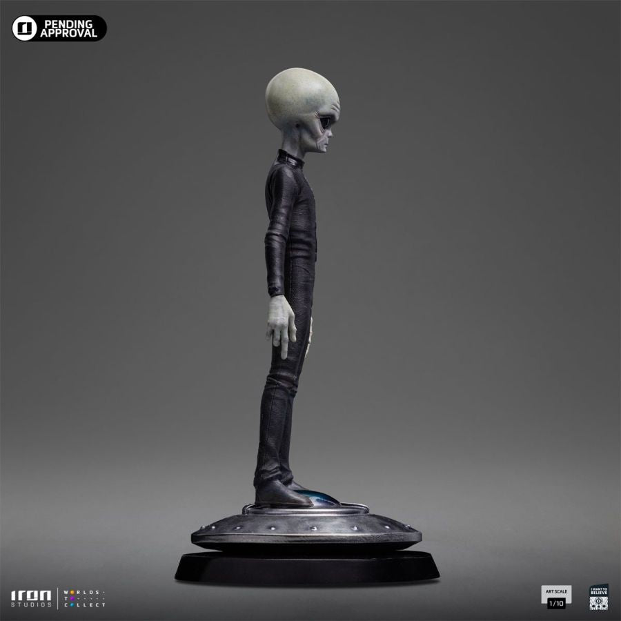 Pop Weasel - Image 2 of I Want To Believe - Grey Alien 1:10 Scale Statue - Iron Studios - Statue - Image - Pop Weasel