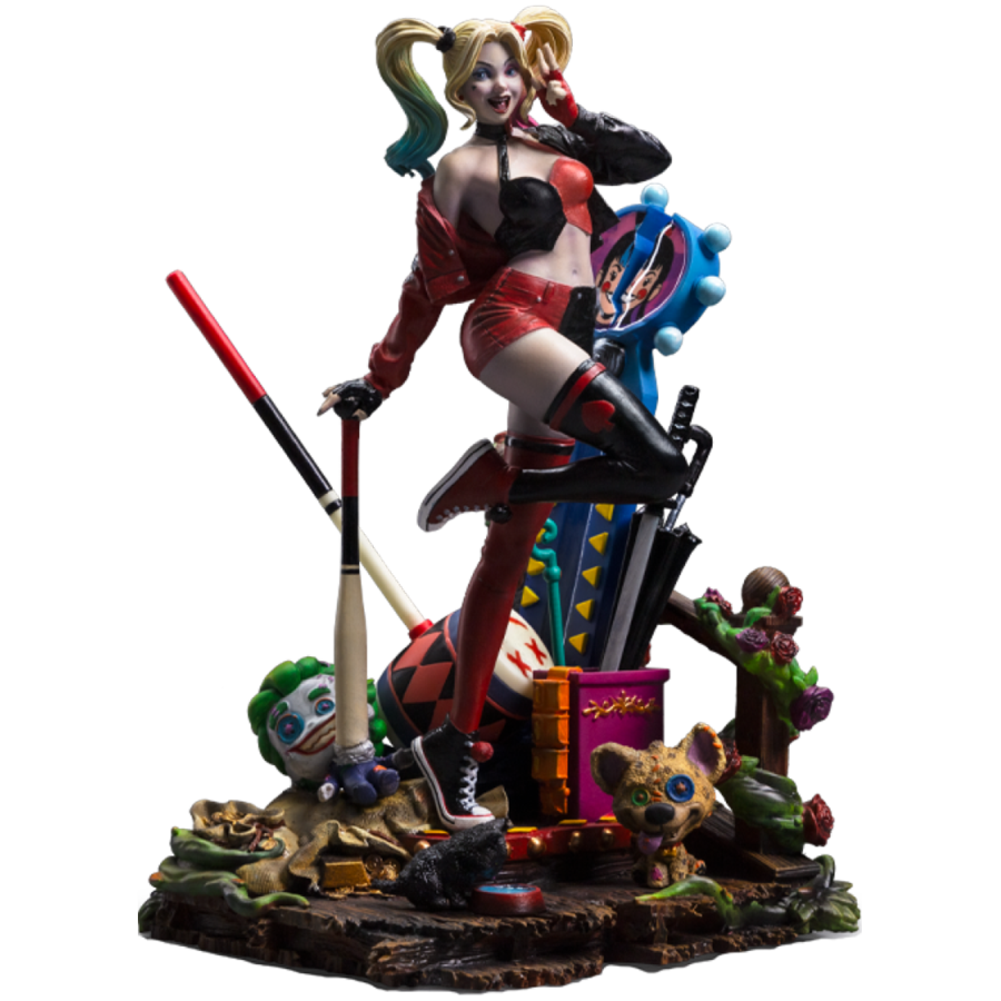 Batman - Harley Quinn (Gotham City Sirnes) DLX 1:10 Statue - Iron Studios