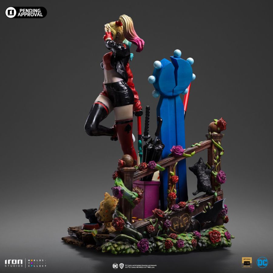 Image Pop Weasel - Image 5 of Batman - Harley Quinn (Gotham City Sirnes) DLX 1:10 Statue - Iron Studios