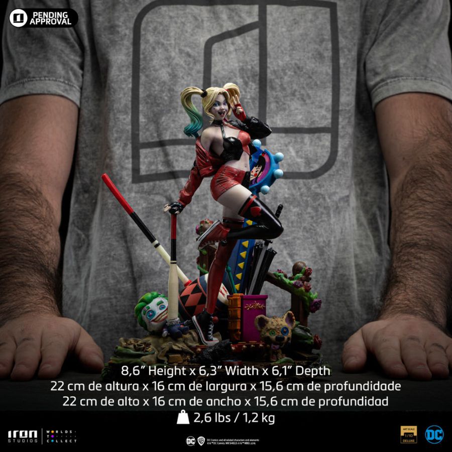 Image Pop Weasel - Image 6 of Batman - Harley Quinn (Gotham City Sirnes) DLX 1:10 Statue - Iron Studios
