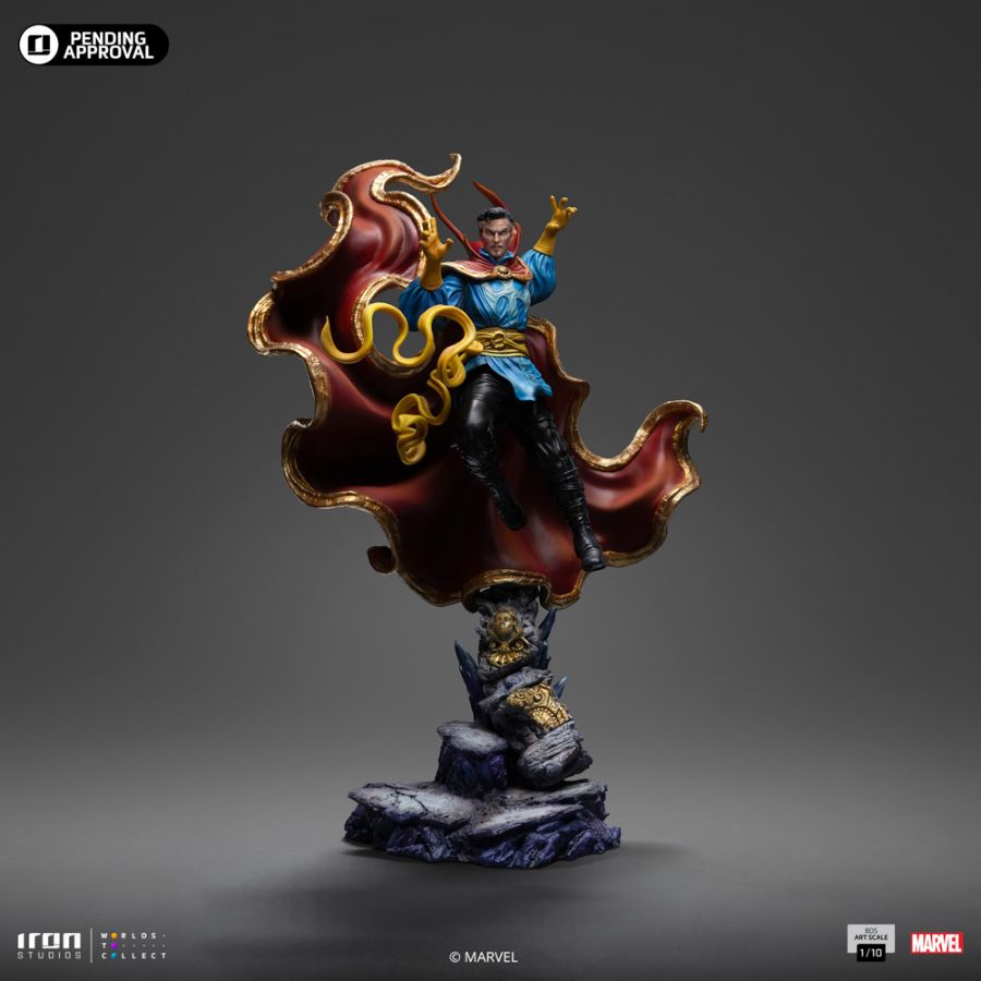 Image Pop Weasel - Image 2 of Thanos Vs Avengers - Dr. Strange 1:10 Scale Statue - Iron Studios - Statue - Image - Pop Weasel