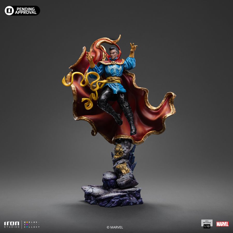 Image Pop Weasel - Image 3 of Thanos Vs Avengers - Dr. Strange 1:10 Scale Statue - Iron Studios - Statue - Image - Pop Weasel