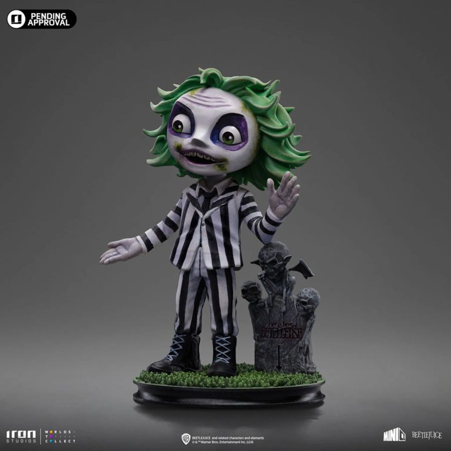 Image Pop Weasel - Image 3 of Beeltejuice 2 - Beetlejuice MiniCO Vinyl - Iron Studios -  - Image - Pop Weasel