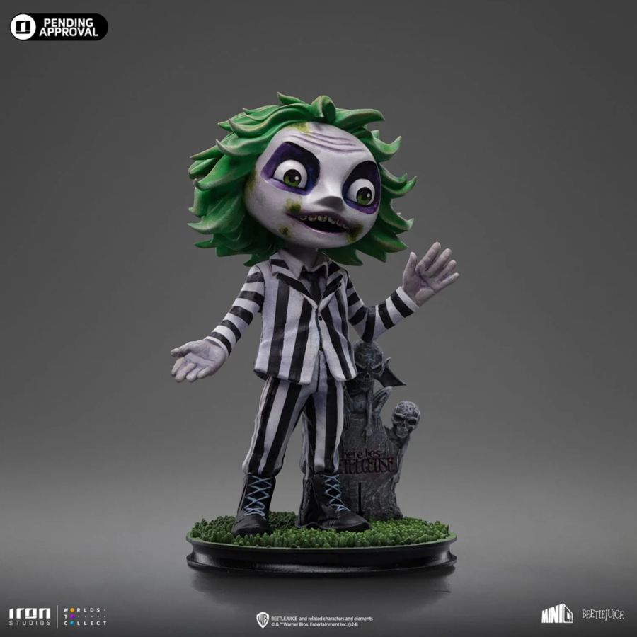 Image Pop Weasel - Image 4 of Beeltejuice 2 - Beetlejuice MiniCO Vinyl - Iron Studios -  - Image - Pop Weasel