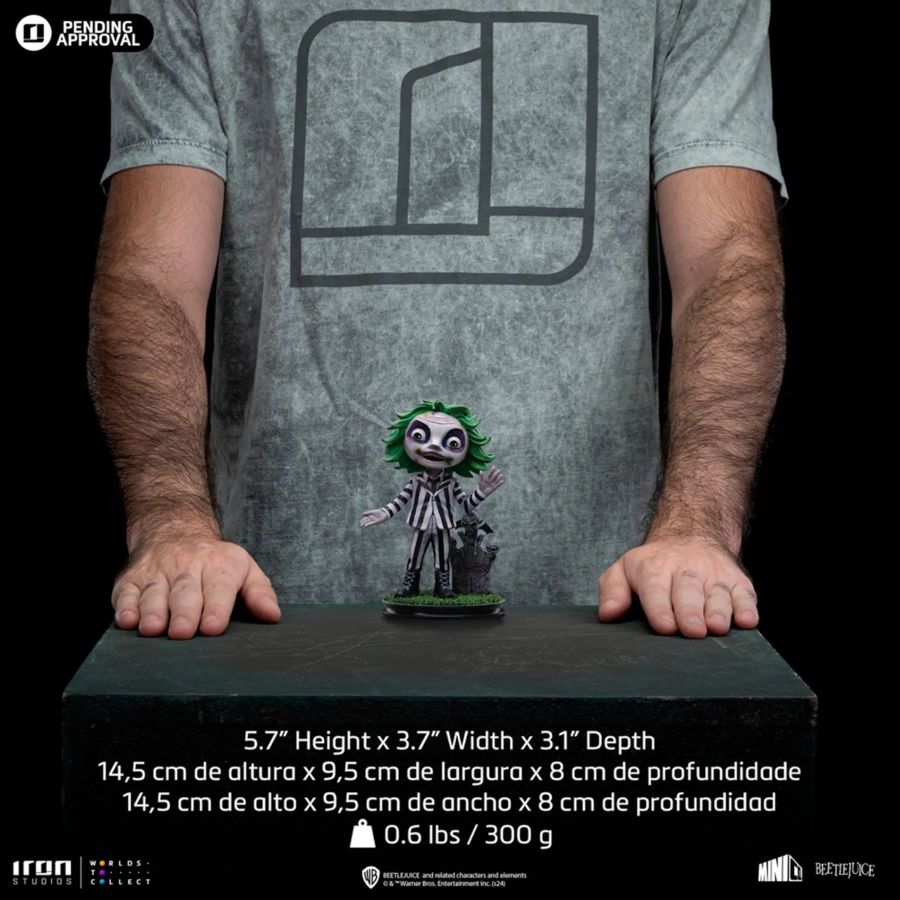 Image Pop Weasel - Image 6 of Beeltejuice 2 - Beetlejuice MiniCO Vinyl - Iron Studios -  - Image - Pop Weasel