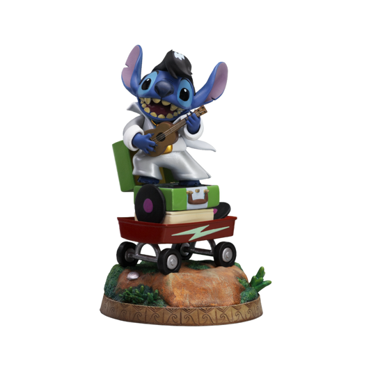 Lilo & Stitch - Stitch (King of Rock) 1:10 Scale Statue - Iron Studios