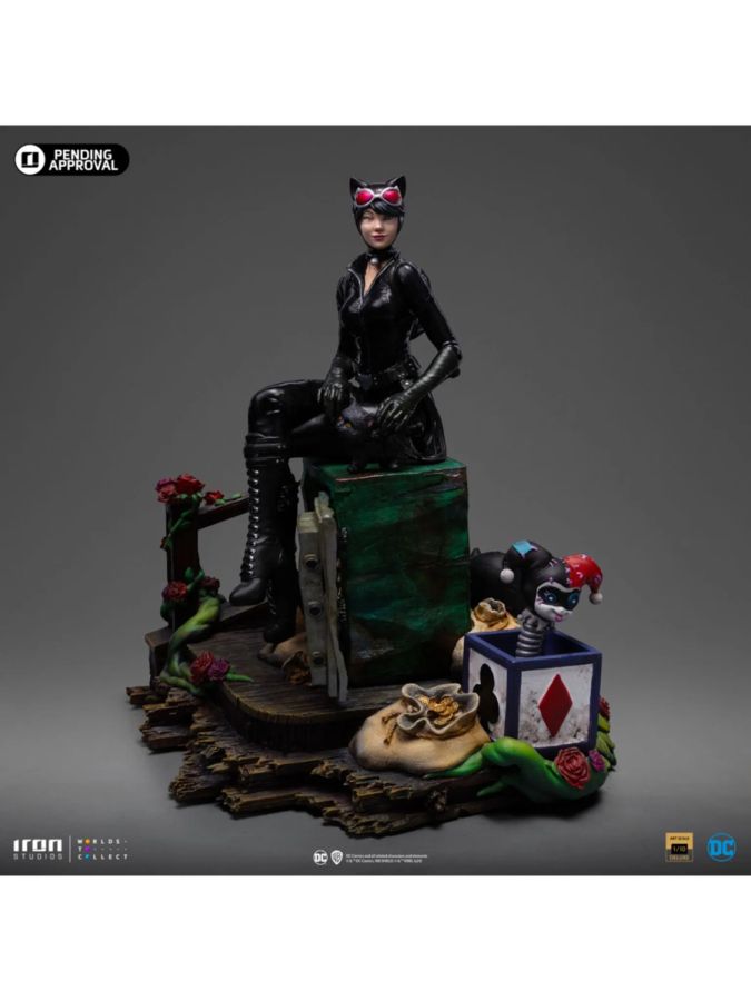 Image Pop Weasel - Image 4 of Batman - Catwoman (Gotham City Sirens) Deluxe 1:10 Scale Statue - Iron Studios - Statue - Image - Pop Weasel