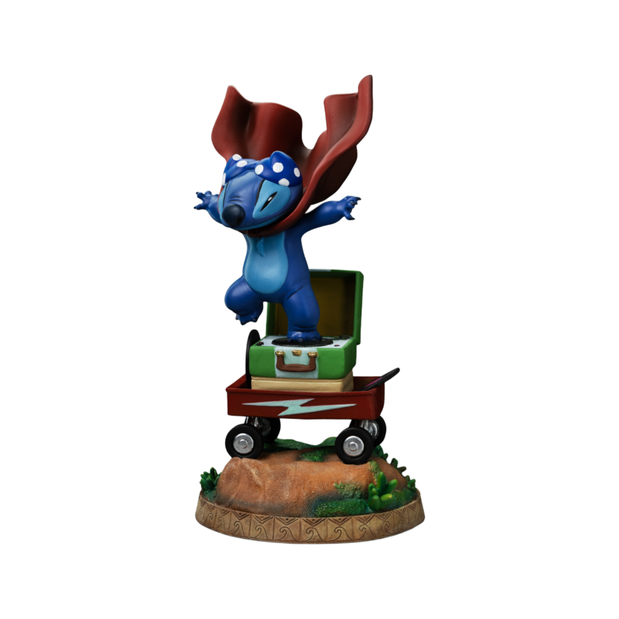 Lilo & Stitch - Stitch (Laundry) 1:10 Scale Statue - Iron Studios - Statue - Image - Pop Weasel