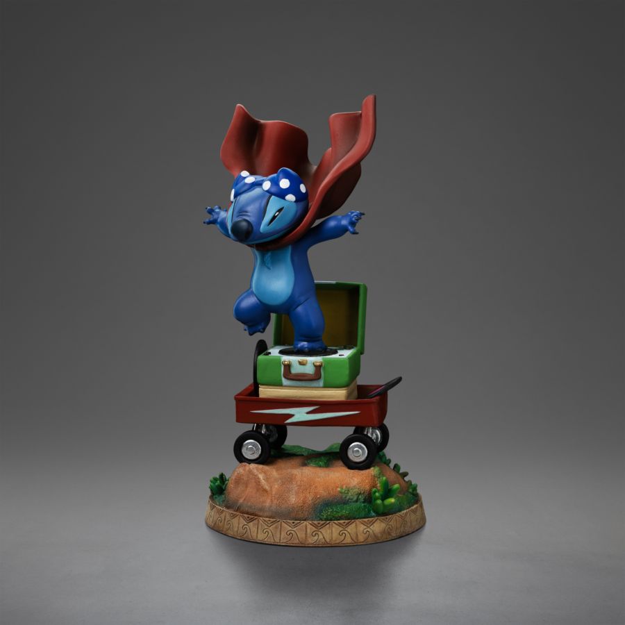 Image Pop Weasel - Image 2 of Lilo & Stitch - Stitch (Laundry) 1:10 Scale Statue - Iron Studios - Statue - Image - Pop Weasel