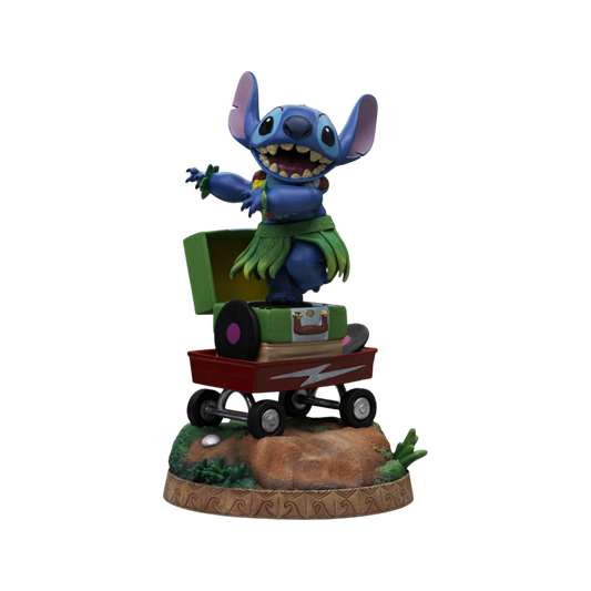 Lilo & Stitch - Stitch (Hula) 1:10 Scale Statue - Iron Studios