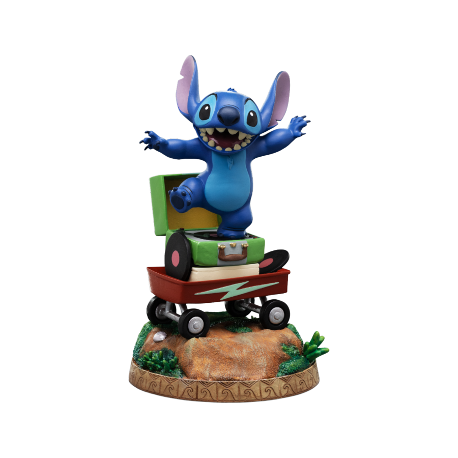 Lilo & Stitch - Stitch 1:10 Scale Statue - Iron Studios