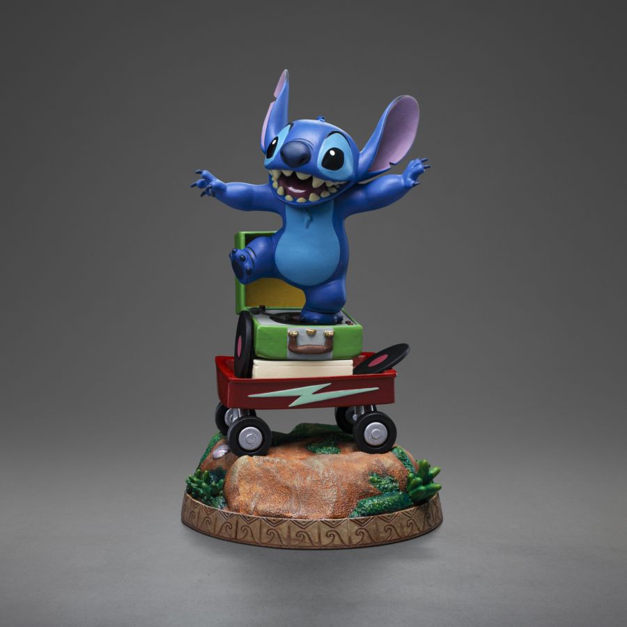 Image Pop Weasel - Image 3 of Lilo & Stitch - Stitch 1:10 Scale Statue - Iron Studios - Statue - Image - Pop Weasel