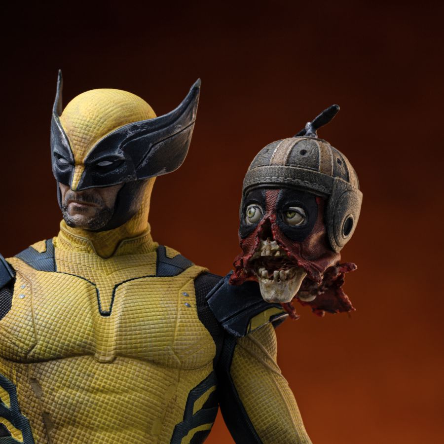 Image Pop Weasel - Image 6 of Deadpool & Wolverine - Wolverine & Headpool 1:10 Statue - Iron Studios - Statue - Image - Pop Weasel