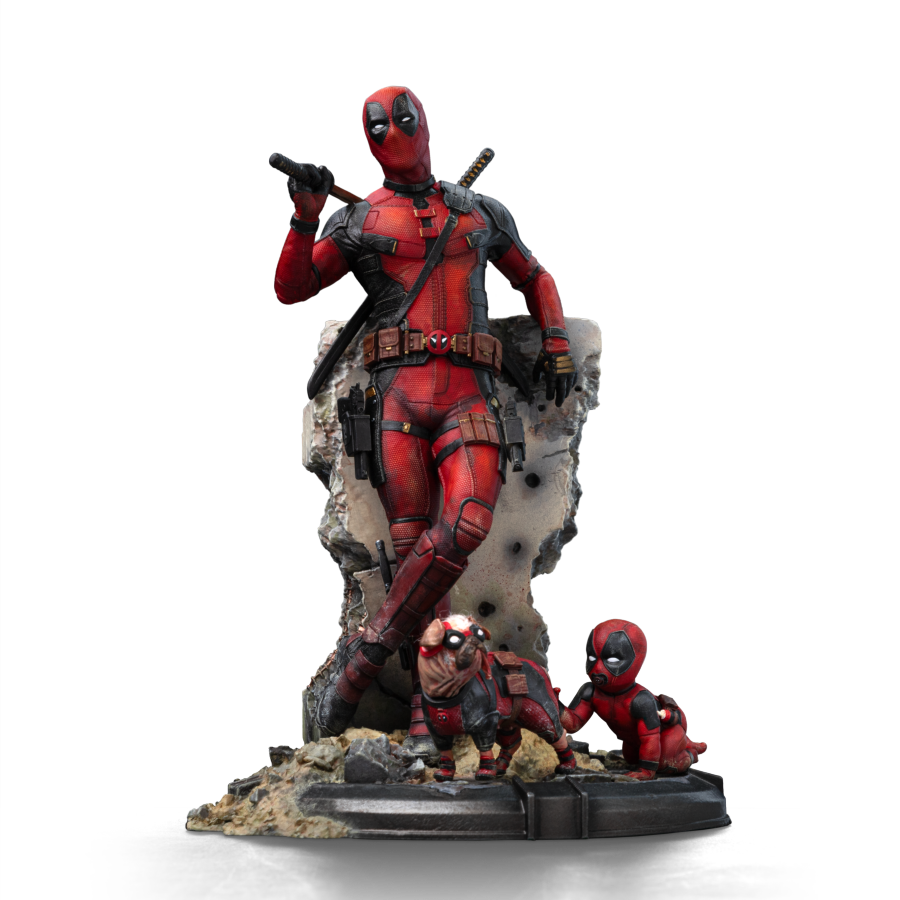 Deadpool & Wolverine - Deadpool 1:10 Statue - Iron Studios - Statue - Image - Pop Weasel