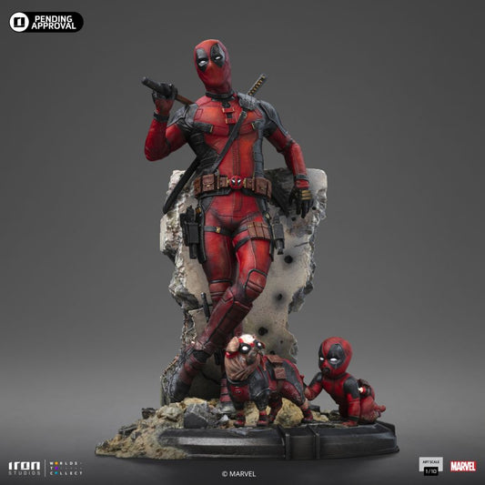 Image Pop Weasel - Image 2 of Deadpool & Wolverine - Deadpool 1:10 Statue - Iron Studios