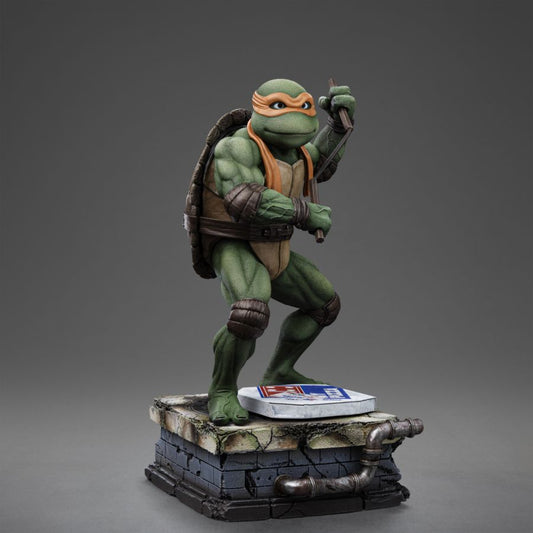 Image Pop Weasel - Image 2 of Teenage Mutant Ninja Turtles - '90's Michelangelo 1:10 Scale Statue - Iron Studios