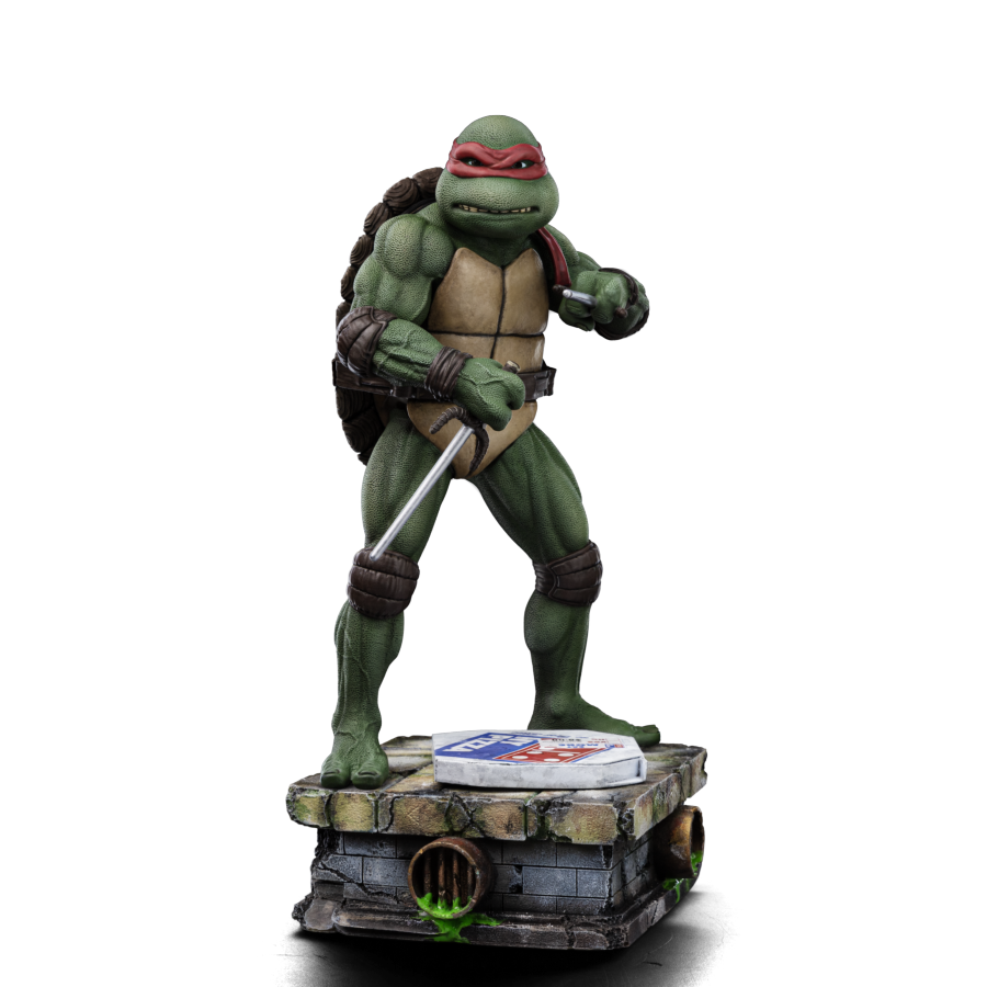 Teenage Mutant Ninja Turtles - '90's Raphael 1:10 Scale Statue - Iron Studios - Statue - Image - Pop Weasel