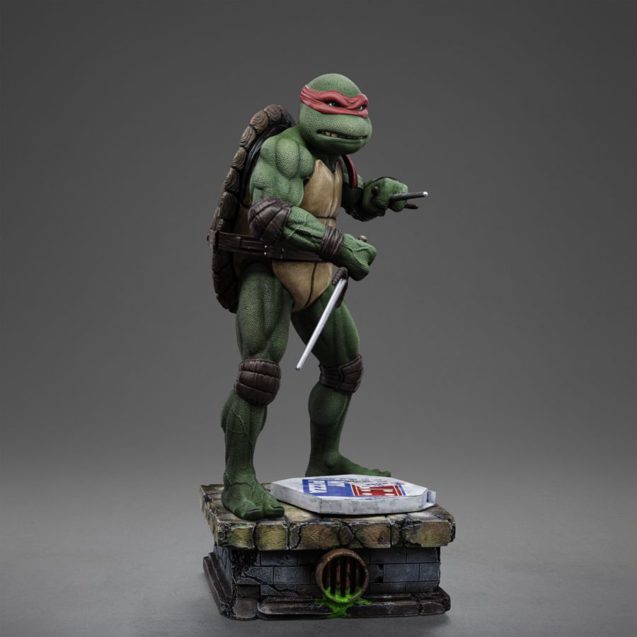 Image Pop Weasel - Image 2 of Teenage Mutant Ninja Turtles - '90's Raphael 1:10 Scale Statue - Iron Studios - Statue - Image - Pop Weasel