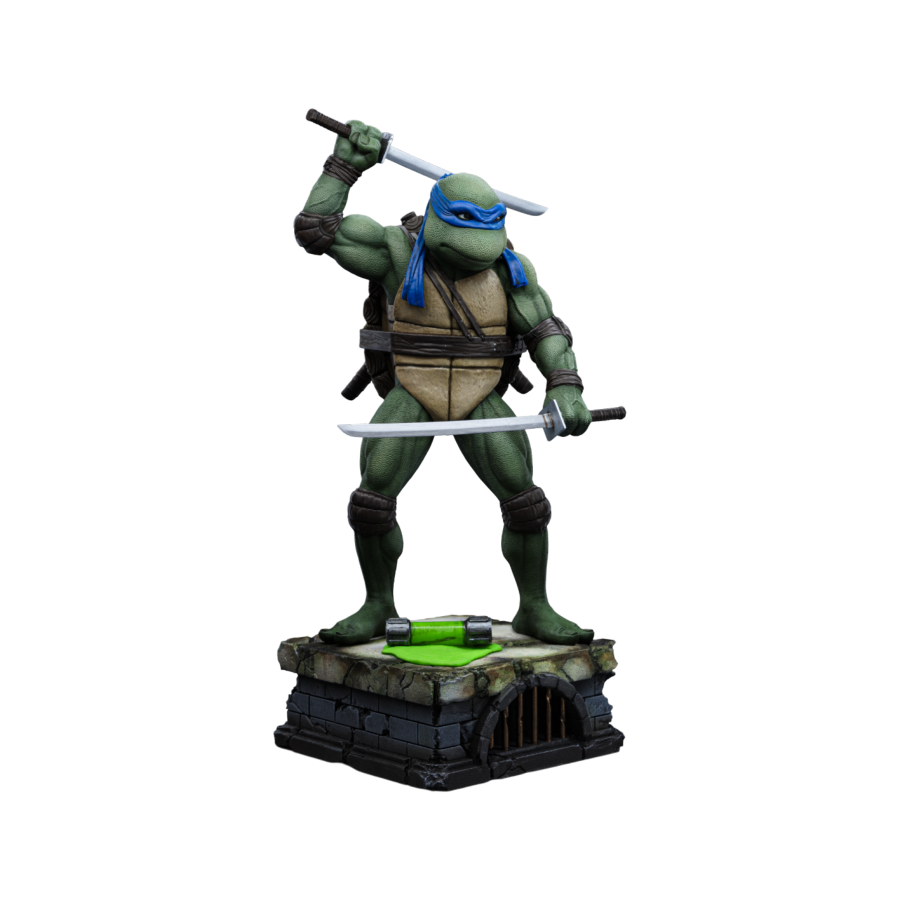 Teenage Mutant Ninja Turtles (1990) - Leonardo 1:10 Scale Statue - Iron Studios - Statue - Image - Pop Weasel