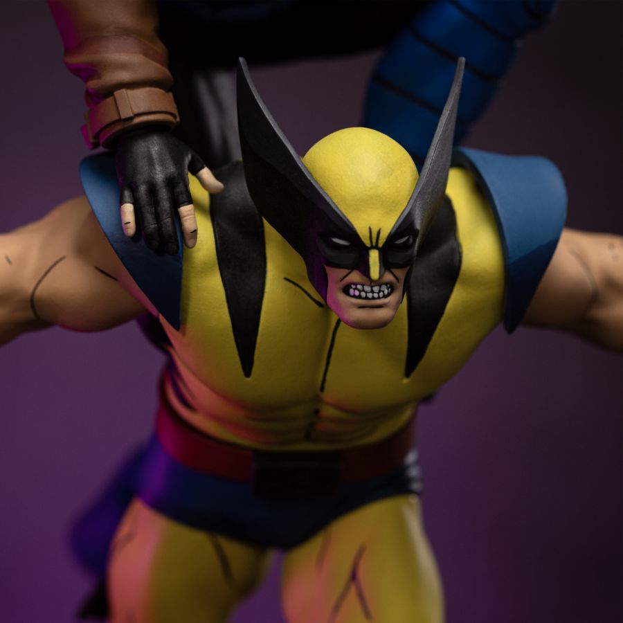 Image Pop Weasel - Image 7 of X-Men - '97 Gambit & Wolverine Deluxe 1:10 Scale Statue - Iron Studios - Statue - Image - Pop Weasel