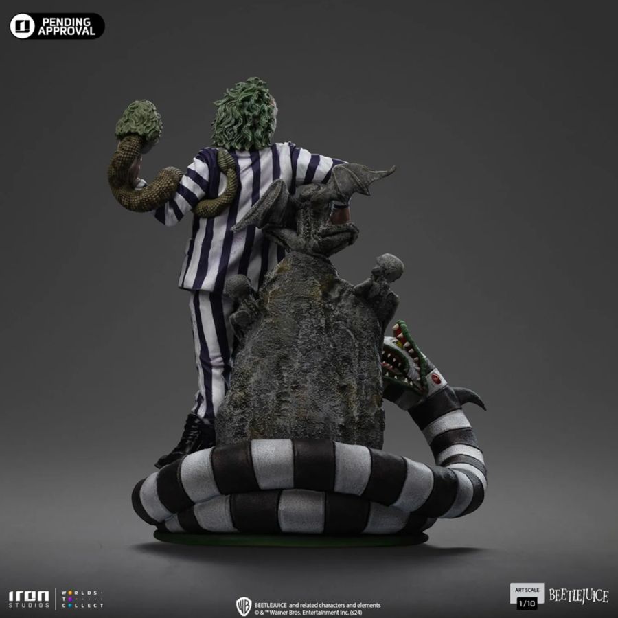 Image Pop Weasel - Image 5 of Beetlejuice 2 - Beetlejuice 1:10 Scale Statue - Iron Studios - Statue - Image - Pop Weasel