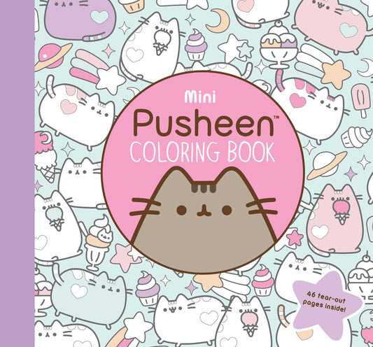 Pop Weasel Image of Mini Pusheen Coloring Book