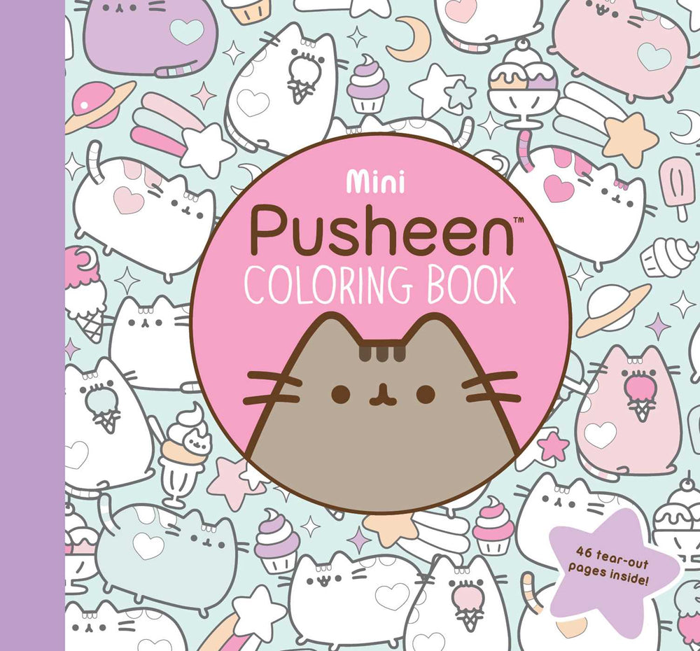 Pop Weasel Image of Mini Pusheen Coloring Book - Colouring Book - Image - Pop Weasel