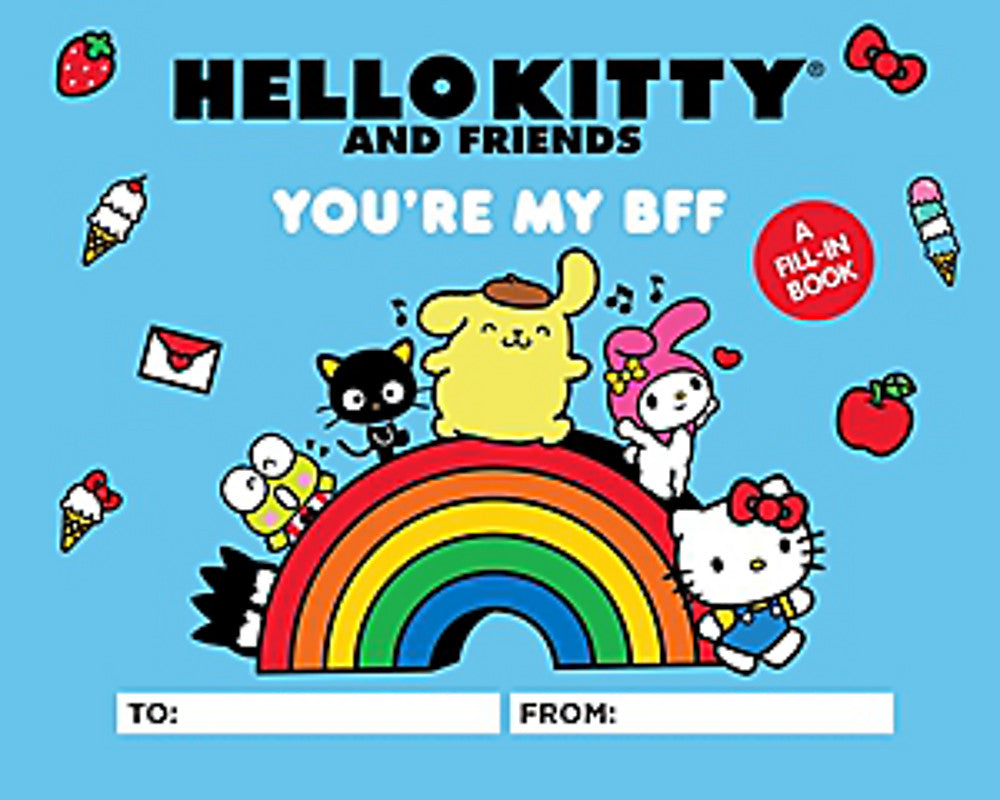 Pop Weasel Image of Hello Kitty and Friends: You're My BFF (A Fill-In Book) - Graphic Novel - Image - Pop Weasel