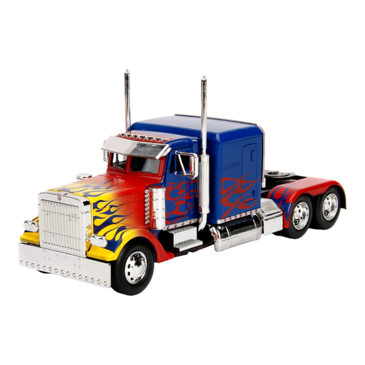 Pop Weasel Image of Transformers (2007) - Optimus Prime T1 1:24 Hollywood Ride - Jada Toys