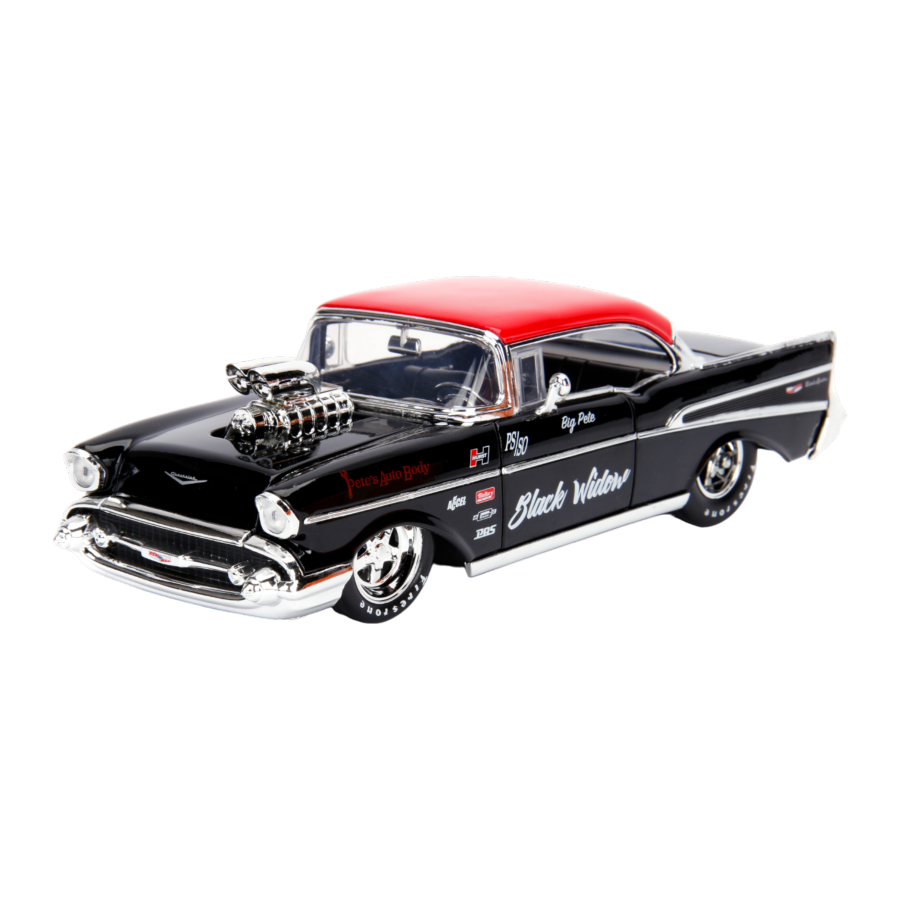 Big Time Muscle - 1957 Chevy Bel Air 1:24 Scale Diecast Vehicle - Jada toys - Diecast - Image - Pop Weasel