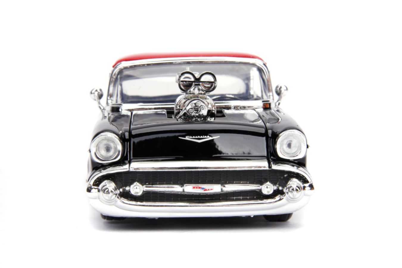 Image Pop Weasel - Image 5 of Big Time Muscle - 1957 Chevy Bel Air 1:24 Scale Diecast Vehicle - Jada toys