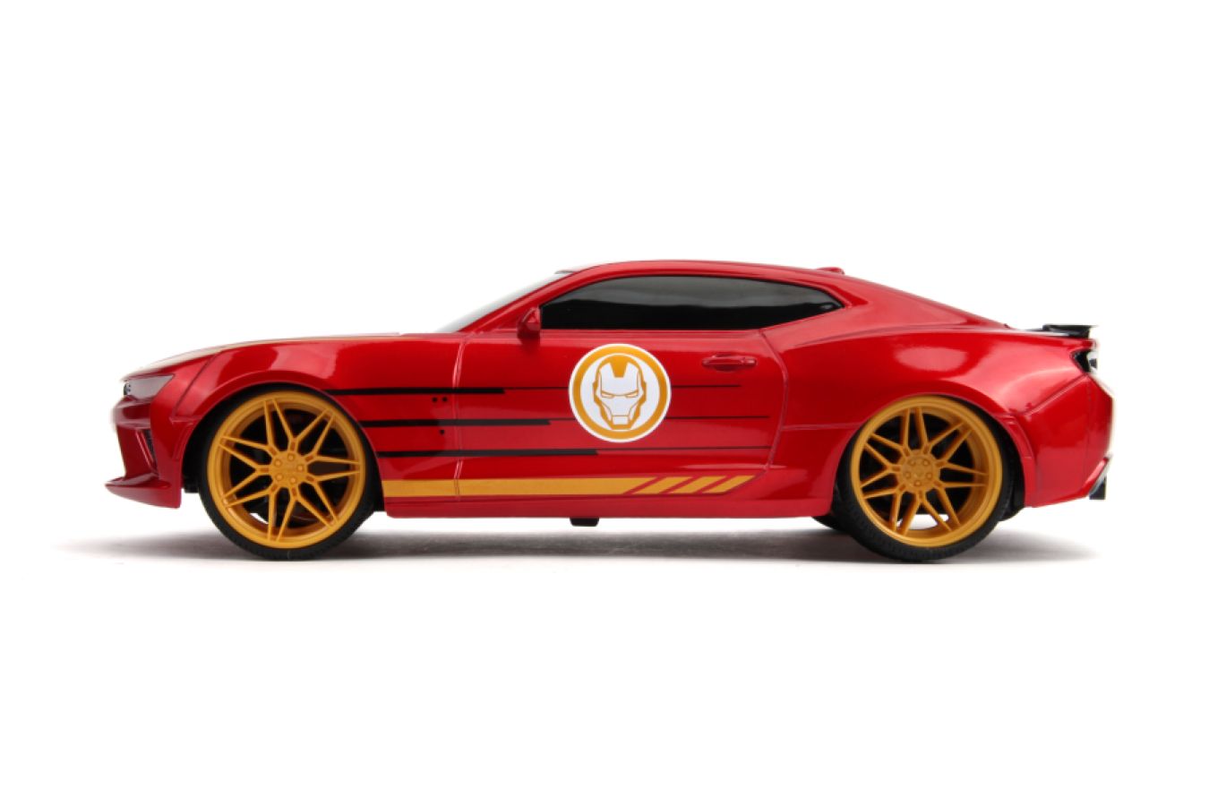 Image Pop Weasel - Image 3 of Marvel Comics - 2016 Chevy Camaso SS (Iron Man) 1:16 Scale Remote Control Car - Jada Toys