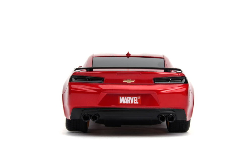 Image Pop Weasel - Image 4 of Marvel Comics - 2016 Chevy Camaso SS (Iron Man) 1:16 Scale Remote Control Car - Jada Toys - Remote Control Car - Image - Pop Weasel