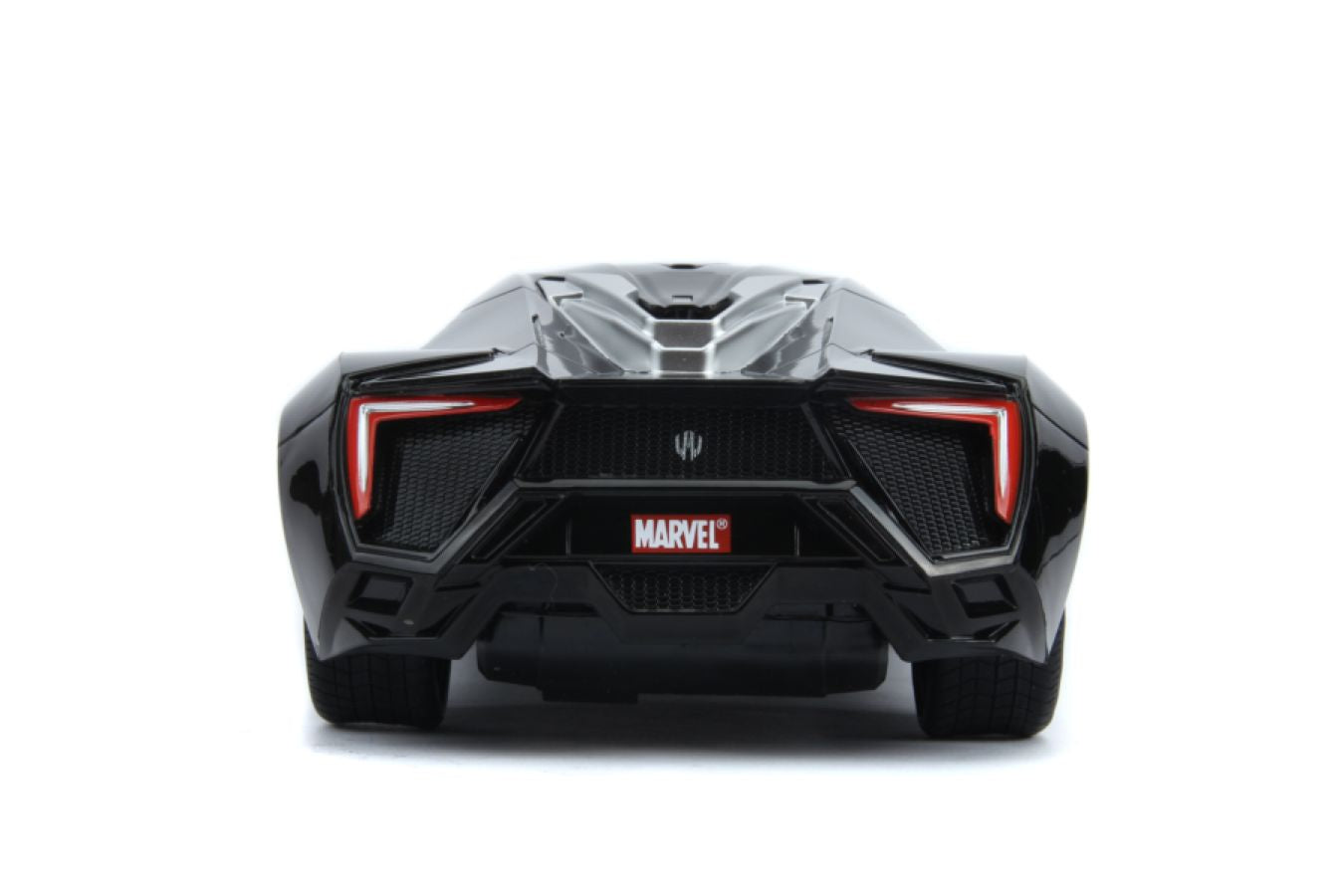 Image Pop Weasel - Image 4 of Marvel Comics - Lykan Hypersport (Black Panther) 1:16 Scale Remote Control Car - Jada Toys