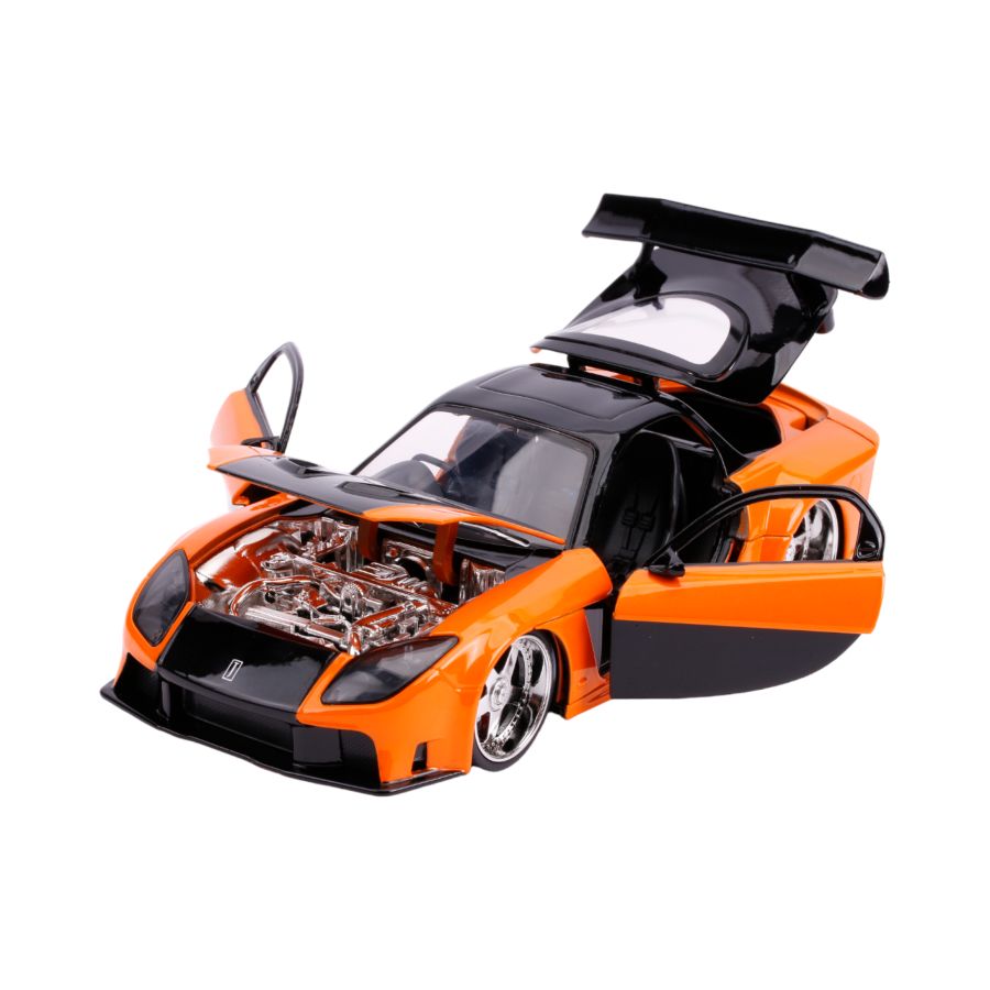 Image Pop Weasel - Image 5 of Fast and Furious - Han's Mazda RX-7 1:24 Scale Hollywood Ride - Jada Toys - Die-Cast - Image - Pop Weasel