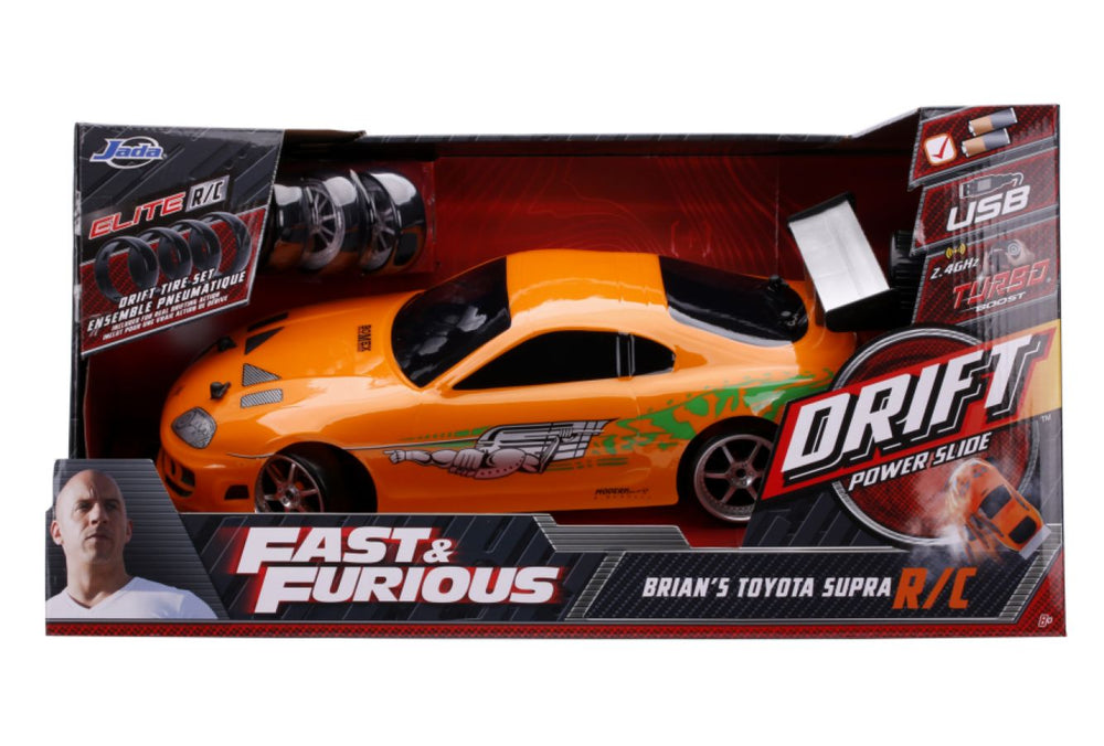 Image Pop Weasel - Image 7 of Fast & Furious - 1995 Toyota Supra 1:10 Scale Remote Control Car - Jada Toys - Remote Control Car - Image - Pop Weasel