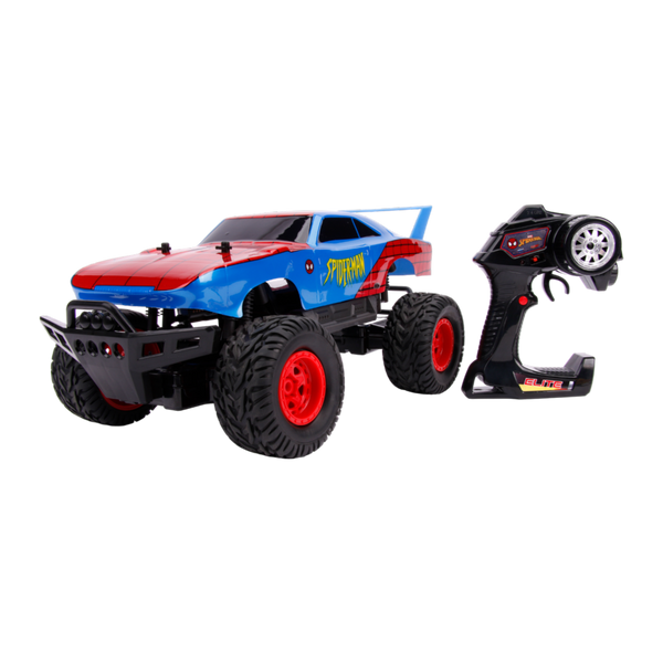 Hollywood Rides - Dodge Charger Daytona (Spider-Man) 1:12 Remote Control Car - Jada Toys