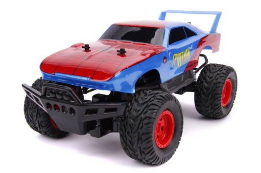 Image Pop Weasel - Image 2 of Hollywood Rides - Dodge Charger Daytona (Spider-Man) 1:12 Remote Control Car - Jada Toys