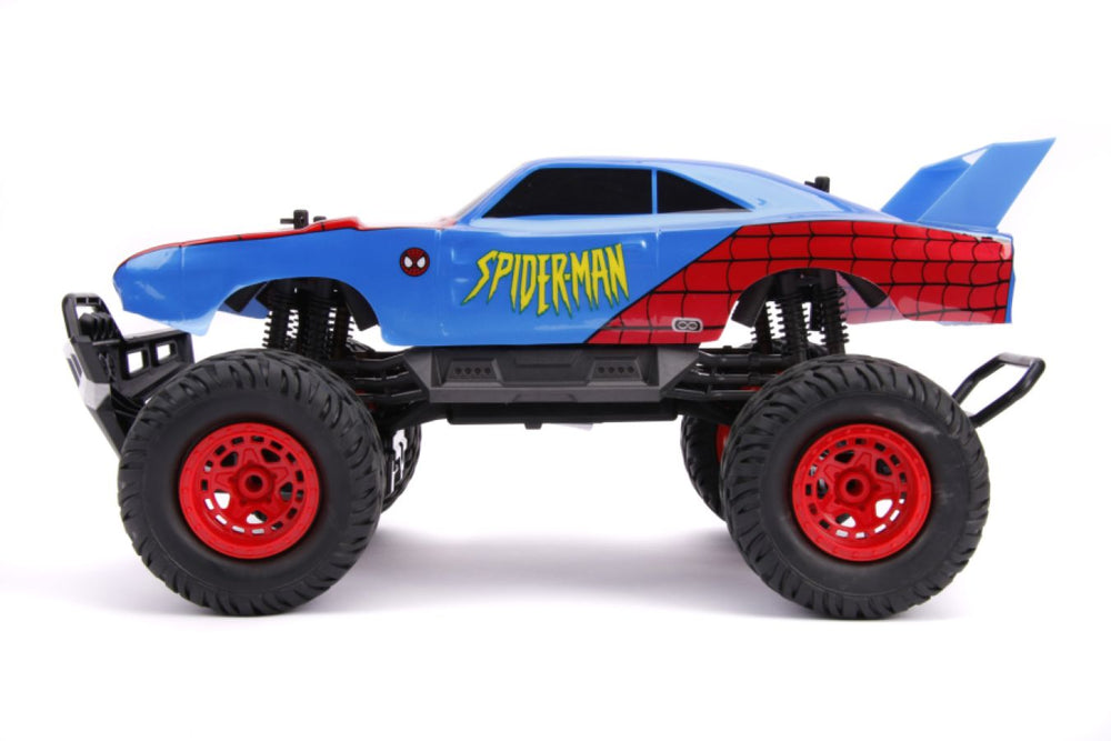 Image Pop Weasel - Image 3 of Hollywood Rides - Dodge Charger Daytona (Spider-Man) 1:12 Remote Control Car - Jada Toys - Remote Control Car - Image - Pop Weasel