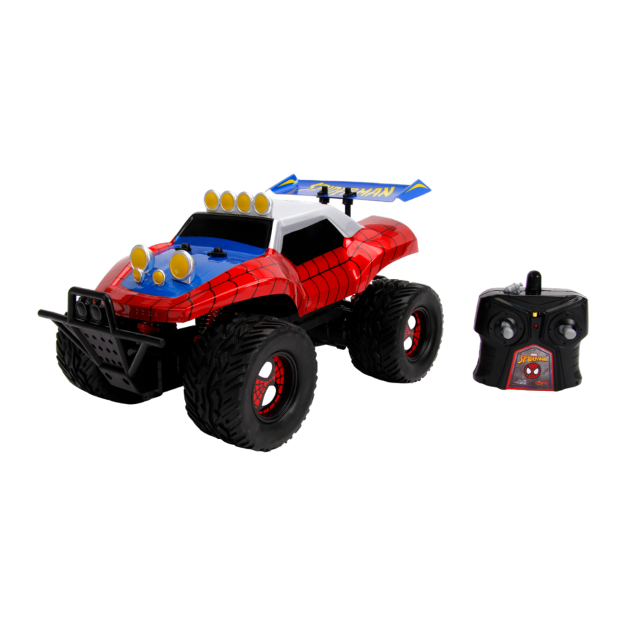 Marvel Comics - Spider-Man (Peter Parker) Buggy 1:14 Scale Remote Control Car - Jada Toys - Remote Control Car - Image - Pop Weasel