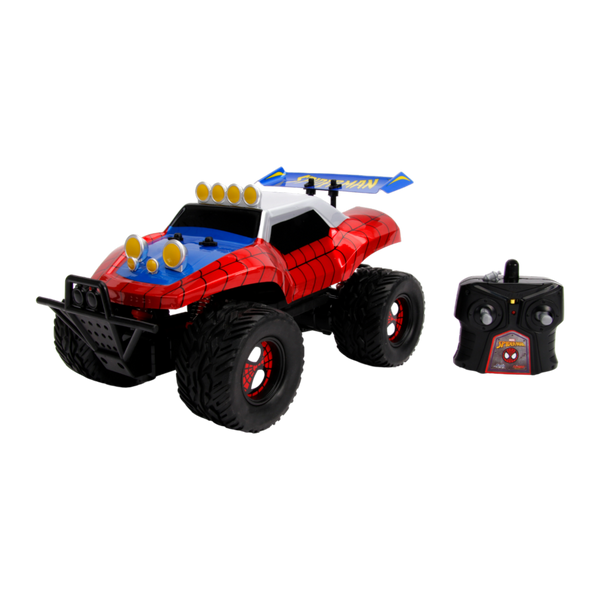Marvel Comics - Spider-Man (Peter Parker) Buggy 1:14 Scale Remote Control Car - Jada Toys