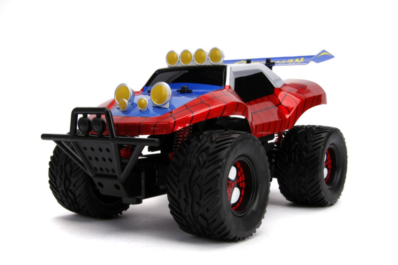 Image Pop Weasel - Image 2 of Marvel Comics - Spider-Man (Peter Parker) Buggy 1:14 Scale Remote Control Car - Jada Toys